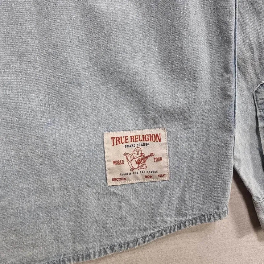 [BUNJANG] True Religion Denim Shirt / ㅡ트루릴리젼 데님남방 남100 ㅡ0304