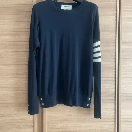 [BUNJANG] Thom Browne Knit Sweater 4 Bar - Size 1 / (정품) 톰브라운 니트 4바 / 1 사이즈 /  +보증서O