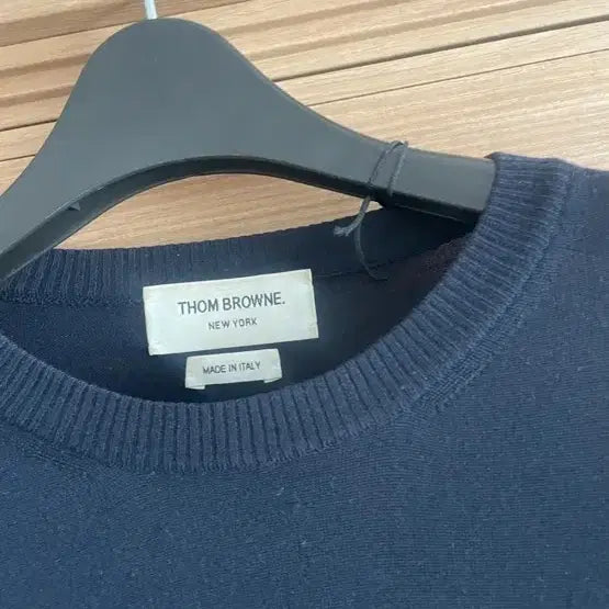 [BUNJANG] Thom Browne Knit Sweater 4 Bar - Size 1 / (정품) 톰브라운 니트 4바 / 1 사이즈 /  +보증서O