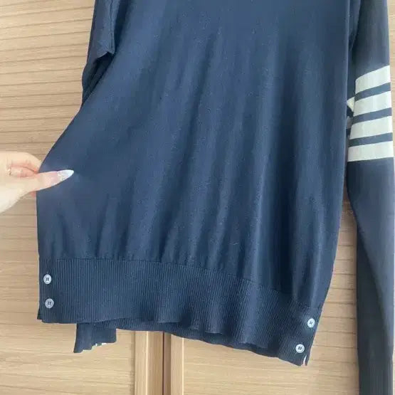 [BUNJANG] Thom Browne Knit Sweater 4 Bar - Size 1 / (정품) 톰브라운 니트 4바 / 1 사이즈 /  +보증서O