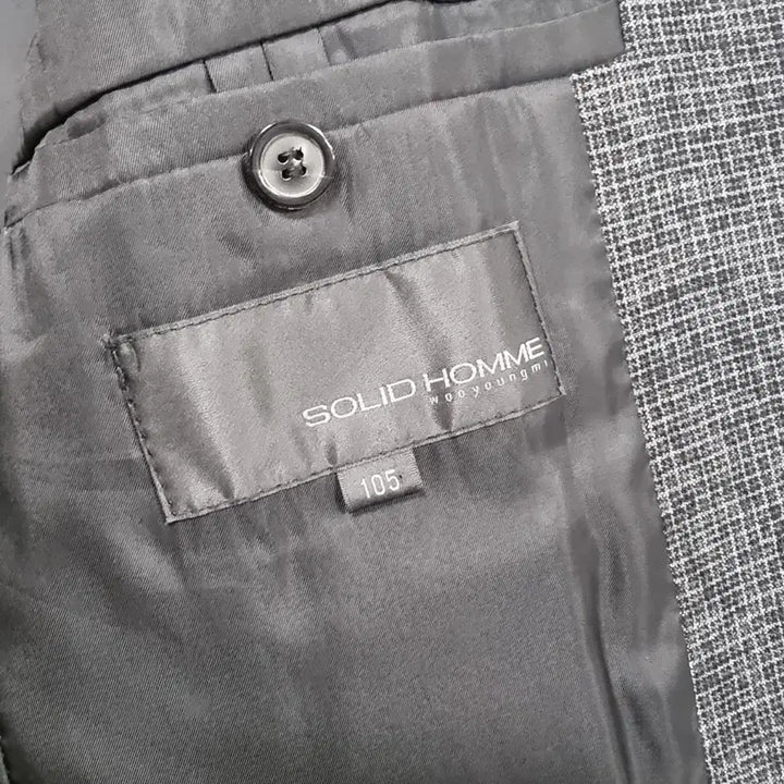 [BUNJANG] Solid Homme Slim Fit Jacket / 솔리드옴므 봄가을 자켓 남 슬림105 ㅡ0602