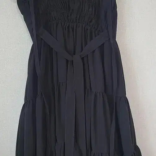 [BUNJANG] Physical Drop Shirring Tiered JSK / 피지컬드롭 셔링 티어드 JSK