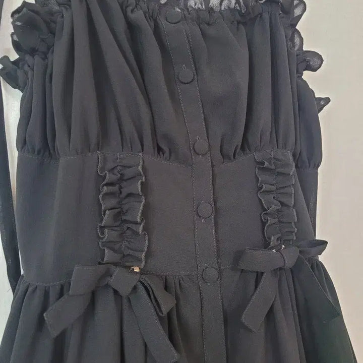 [BUNJANG] Physical Drop Shirring Tiered JSK / 피지컬드롭 셔링 티어드 JSK