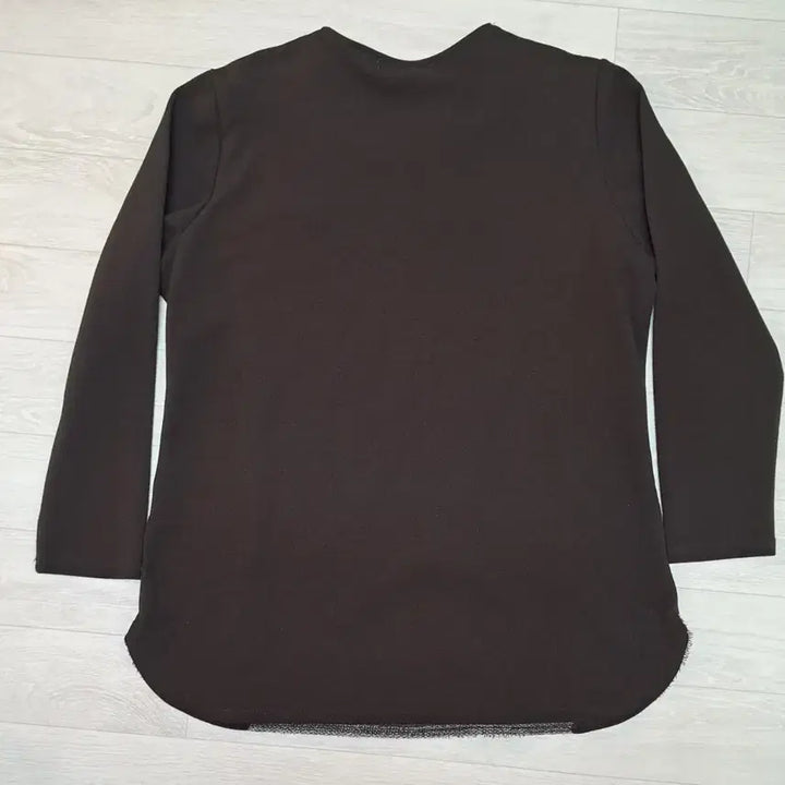 [BUNJANG] Colorblock Knit T-Shirt / 우비강 배색 니트 티