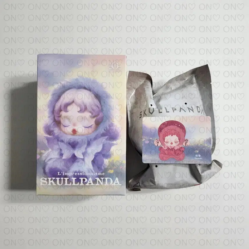 [BUNJANG] Pop Mart Skullpanda Light Garden (Flower) Keyring / [팝마트] 스컬판다 빛의 정원(꽃)