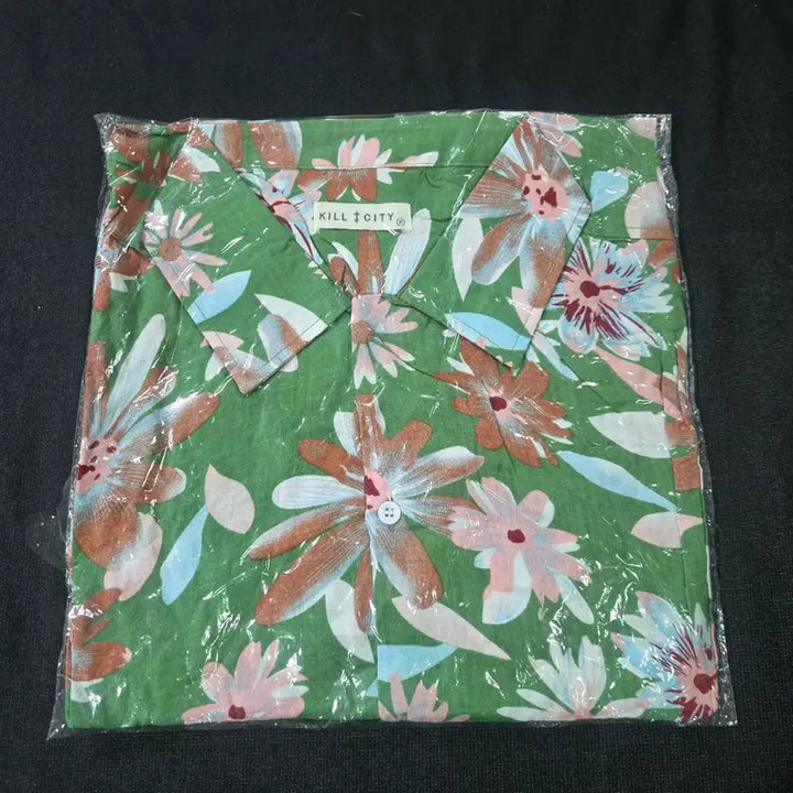 [BUNJANG] Flower Short Sleeve Shirt Hawaiian Shirt / 플라워 반팔셔츠Free 하와이안 셔츠