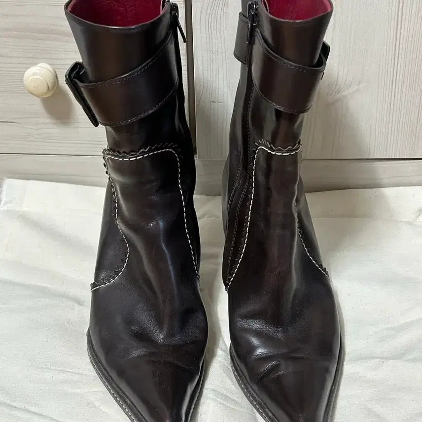 [BUNJANG] Vero Cuoio Vintage Ankle Boots / vero cuoio 37 (235) 빈티지 앵클 부츠