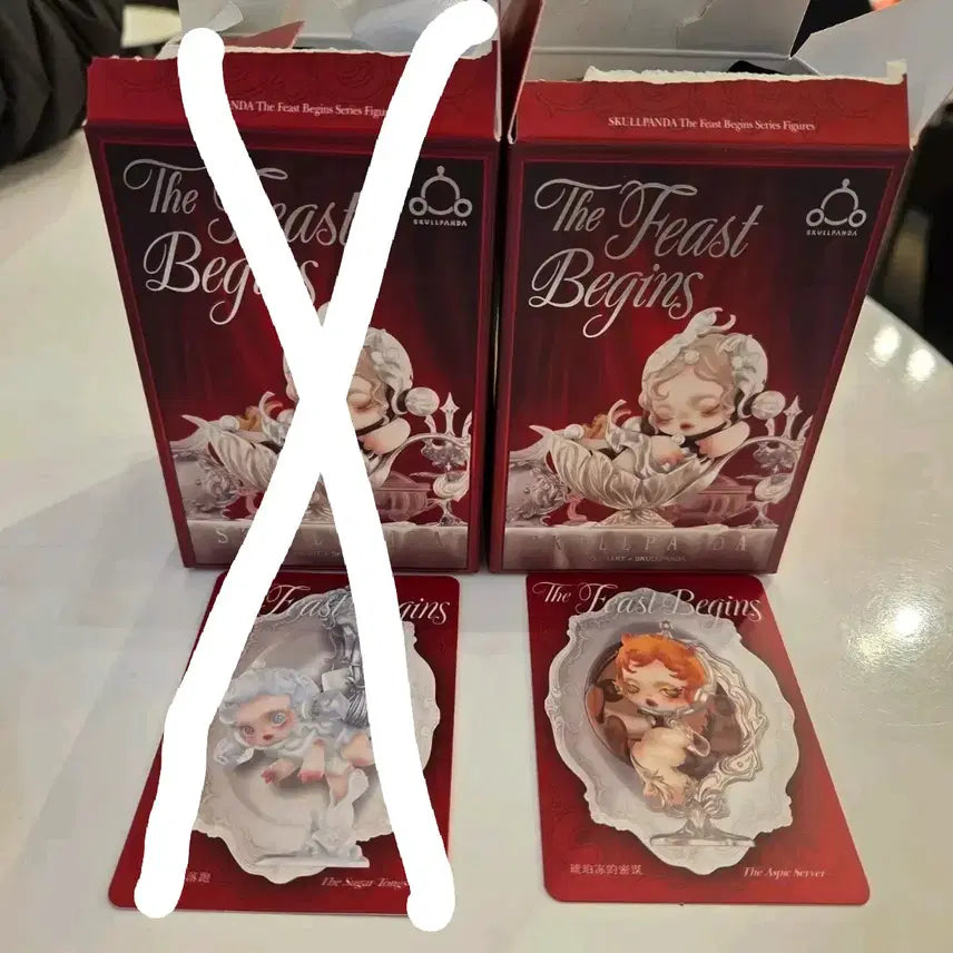 [BUNJANG] Skullpanda Banquet Prelude Series Figure / 스컬판다 만찬의 서막 시리즈 피규어