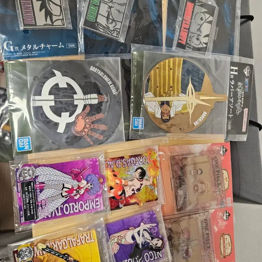 [BUNJANG] One Piece Ichiban Kuji Clear Files and Goods Bundle / 원피스 제일복권 쿠지 클리어 파일+굿즈 일괄 판매합니다