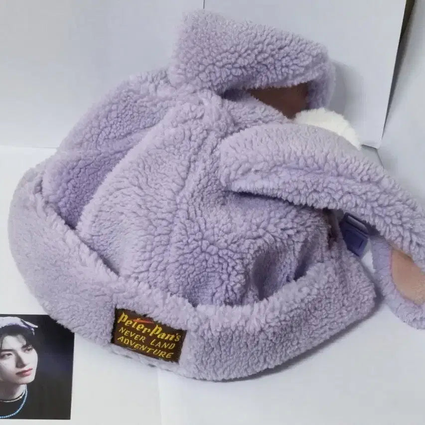 [BUNJANG] Disney Peter Pan Rabbit Ear Hat Purple (ONEUS Sion) / 디즈니- Peter Pan&