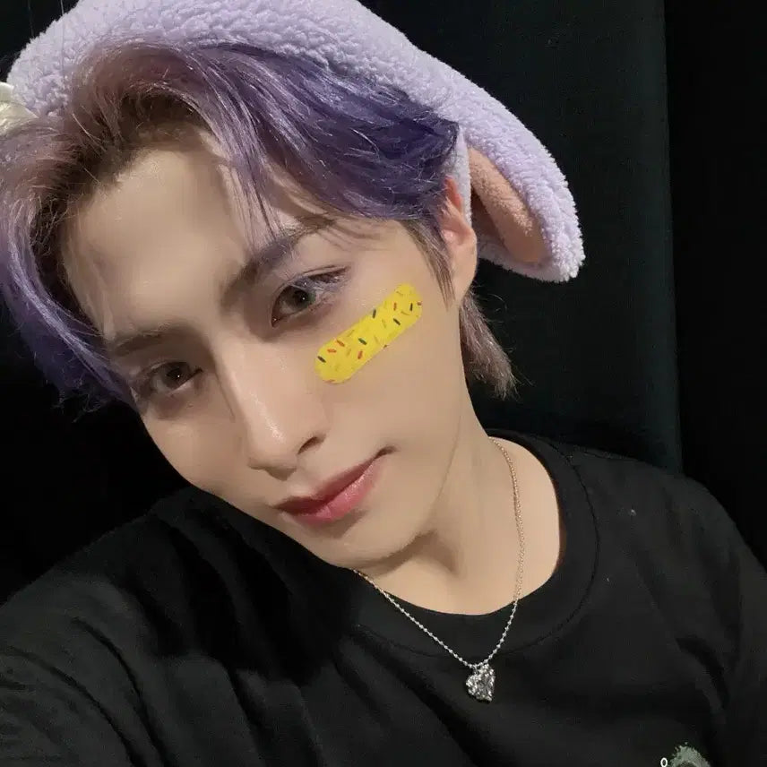 [BUNJANG] Disney Peter Pan Rabbit Ear Hat Purple (ONEUS Sion) / 디즈니- Peter Pan&