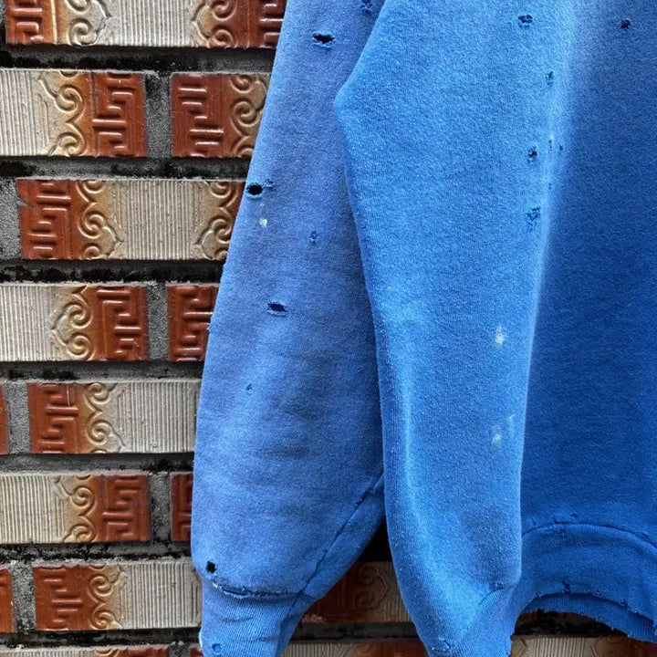 [SOLD OUT] 90s 디스트레스드 빈티지 스웻 셔츠XL(fruit of the loom