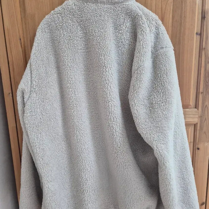 [BUNJANG] Uniqlo Fluffy Yarn Fleece Ivory XL / 유니클로 플러피얀 후리스 [ 아이보리 / XL사이즈 ]