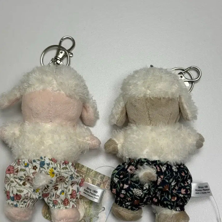 [BUNJANG] Hanbyeol Toy Yang Boksoon Sheep Doll Keychain Set / 한별토이 양인형 양복순 키링 2종 새상품 정품