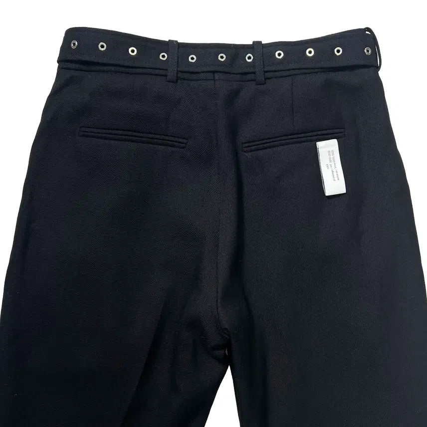 [BUNJANG] H&M Rokh Belted Wool Pants / h&m rokh 벨티드 울 팬츠 블랙 (46)