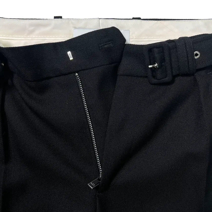 [BUNJANG] H&M Rokh Belted Wool Pants / h&m rokh 벨티드 울 팬츠 블랙 (46)