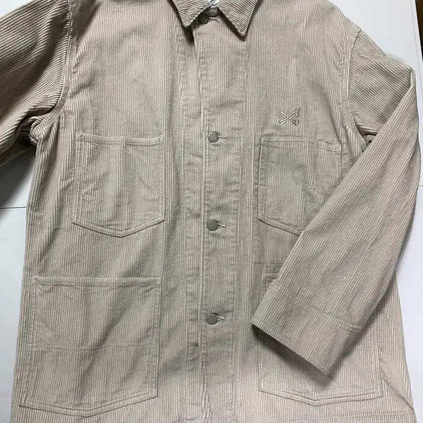[BUNJANG] Needles x Smith Collaboration Cream Jacket [L] / 니들스 x 스미스 크림색 자켓 [L] 판매