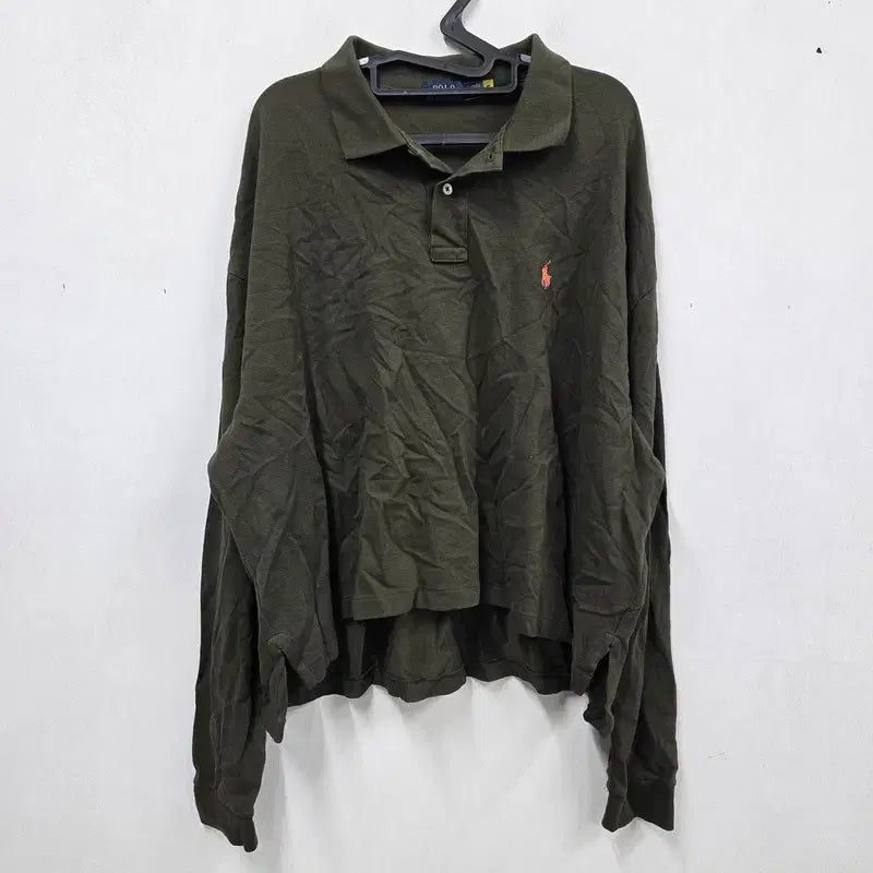 [SOLD OUT] [정품/L] 랄프로렌 여성 카라 긴팔티    EE