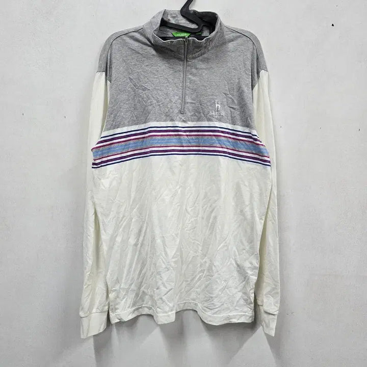 [SOLD OUT] [정품/105] 헤지스 남성 반집업 긴팔 티    EE