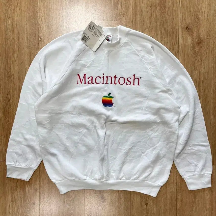 [SOLD OUT] 국내 유일 90s USA Apple 애플 레인보우 빈티지 볼캡 모자