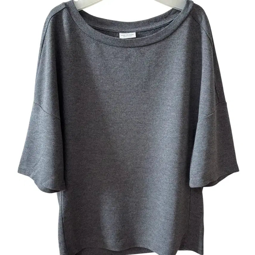 [BUNJANG] Dries Van Noten Boatneck Jersey Top / 드리스 반 노튼 보트넥 저지 탑