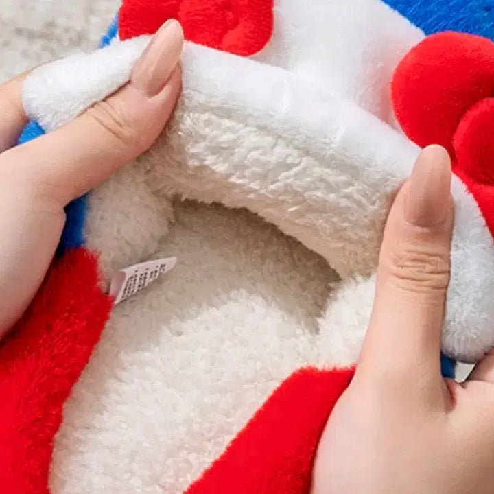 [BUNJANG] Sanrio Hello Kitty Fur Slippers (230-235mm) / 산리오 헬로키티  털 슬리퍼230-235 새상품