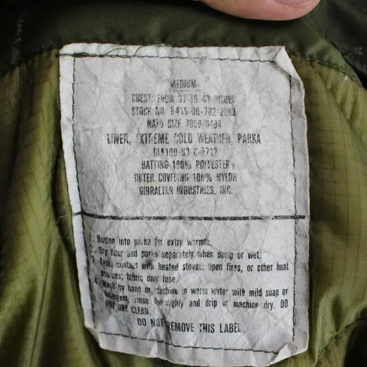 [BUNJANG] US Army M65 Fishtail Parka Outer XS Inner Medium / 미군 M65 피쉬테일 파카 외피 XS 내피 미디움