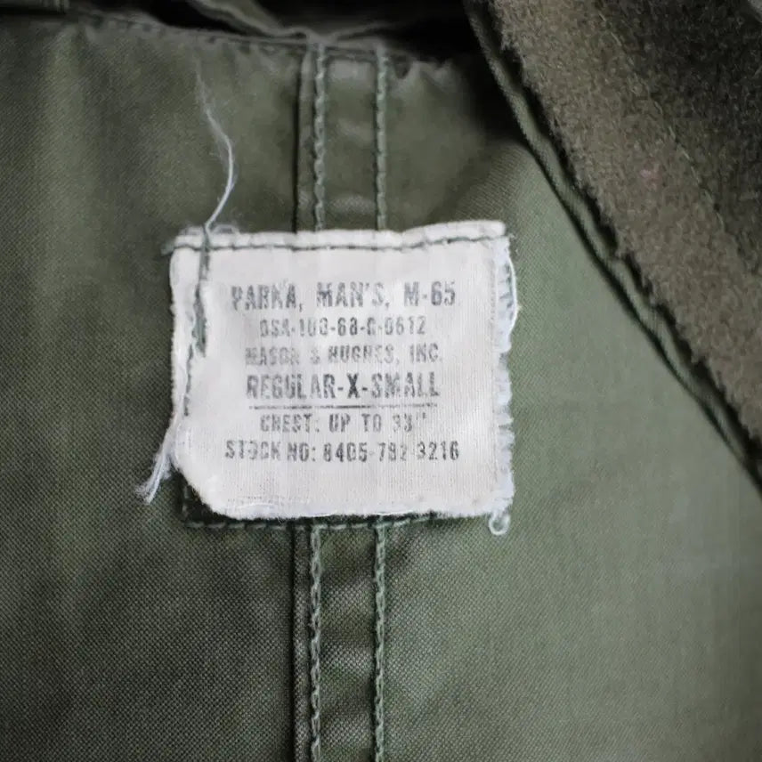[BUNJANG] US Army M65 Fishtail Parka Outer XS Inner Medium / 미군 M65 피쉬테일 파카 외피 XS 내피 미디움