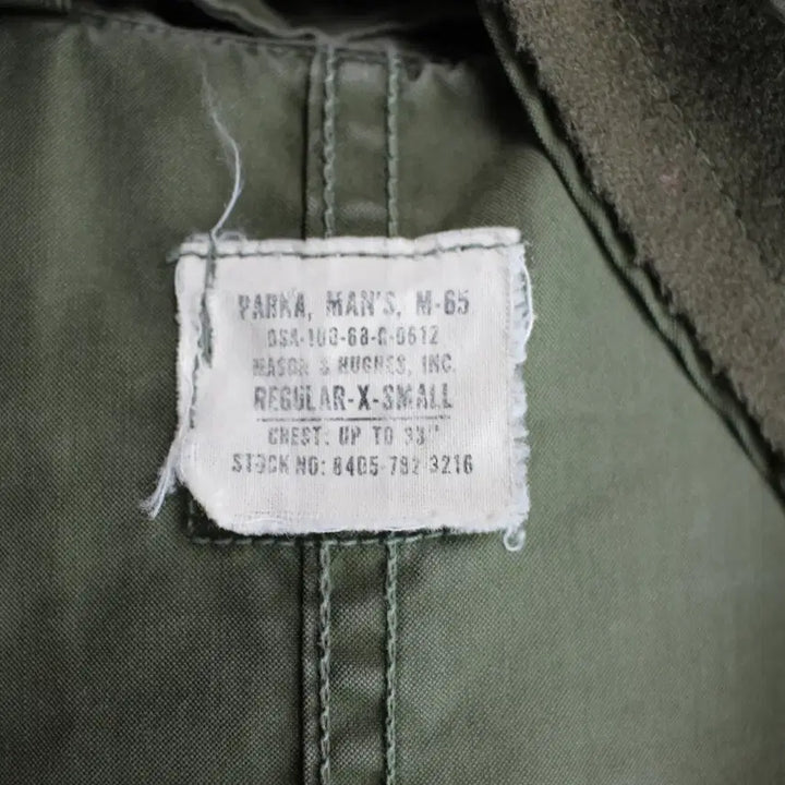 [BUNJANG] US Army M65 Fishtail Parka Outer XS Inner Medium / 미군 M65 피쉬테일 파카 외피 XS 내피 미디움