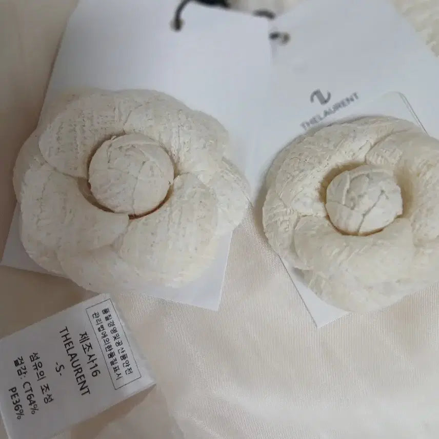 [SOLD OUT] 더로랑 까멜리아 트위드 자켓 s