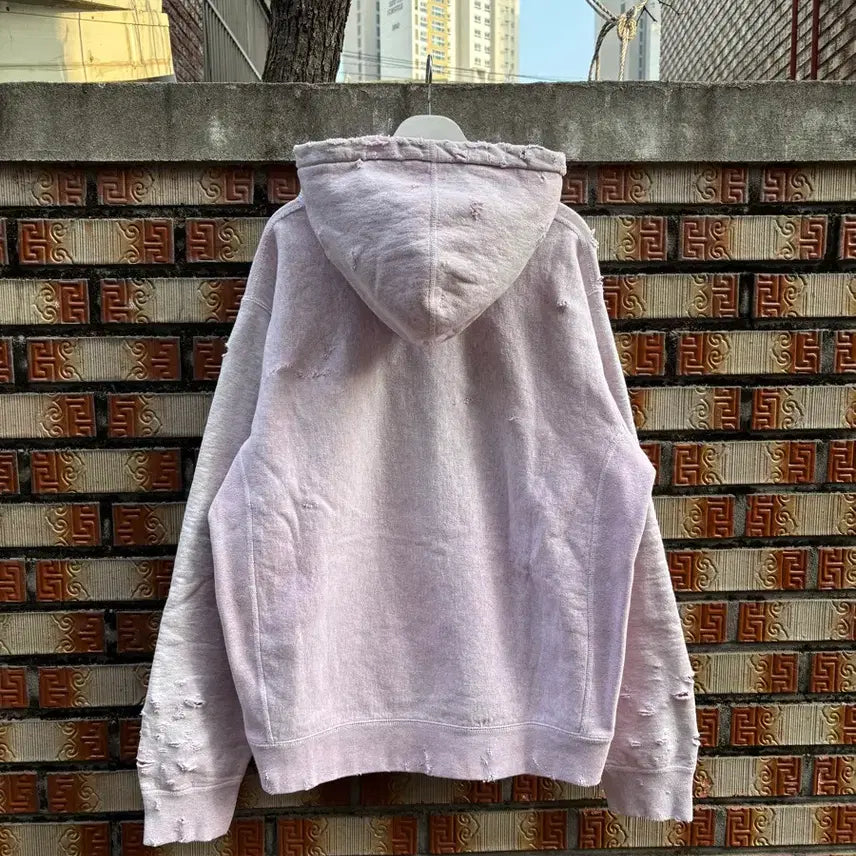 [SOLD OUT] 18ss 슈프림 핑크다잉 디스트레스드 gonz 후드L