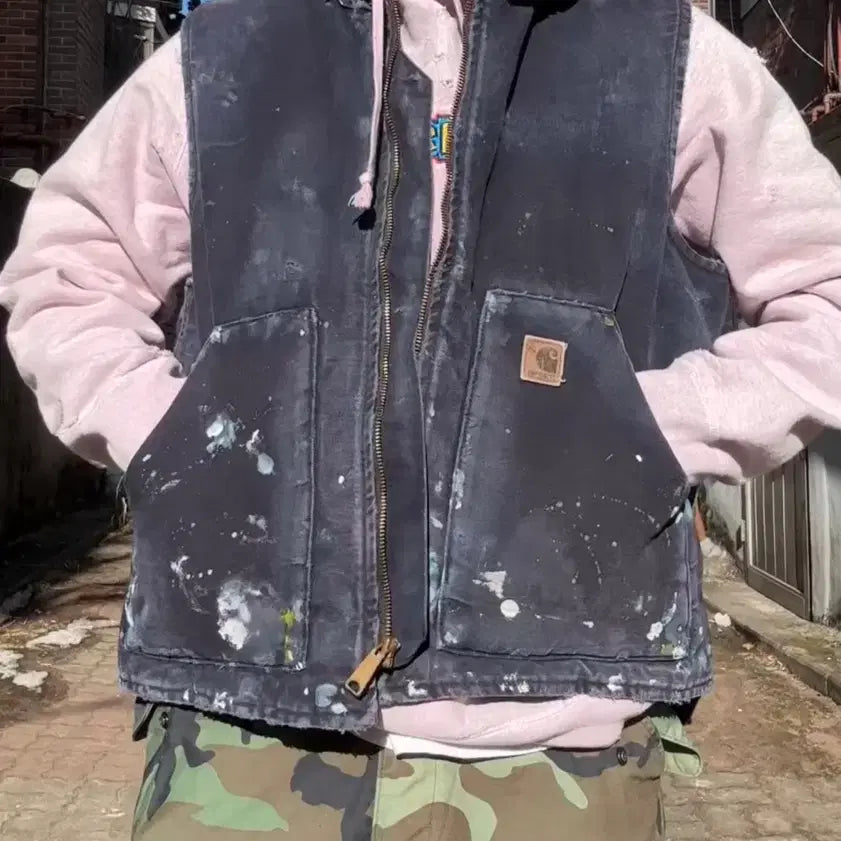 [SOLD OUT] 18ss 슈프림 핑크다잉 디스트레스드 gonz 후드L