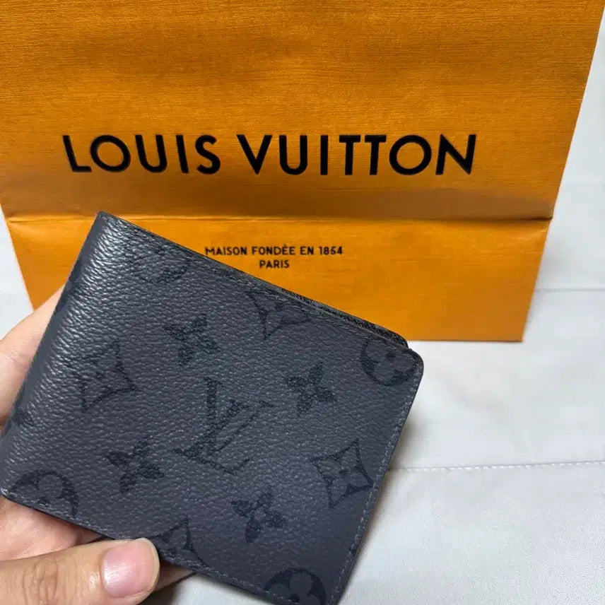 [BUNJANG] Louis Vuitton Eclipse Slender Wallet / [정품] 루이비통 리버스 이클립스 슬렌더 월릿 반지갑