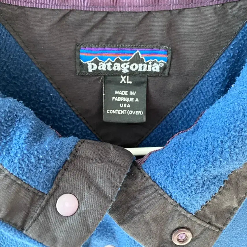 [BUNJANG] Patagonia Synchilla Fleece Half-Zip Blue Vintage / usa 파타고니아 플리스 신칠라 블루 후리스 반집업 빈티지