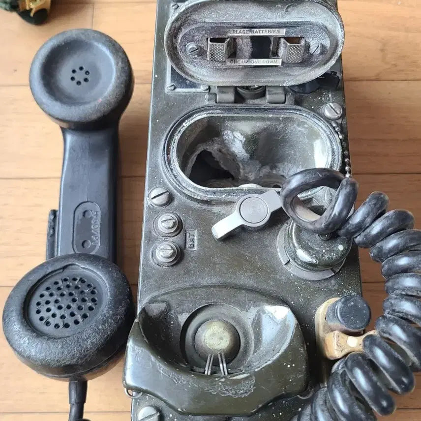 [BUNJANG] US Military TA-312/PT Field Telephone / 미군 TA-312/PT 야전 통신기 일명 딸딸이