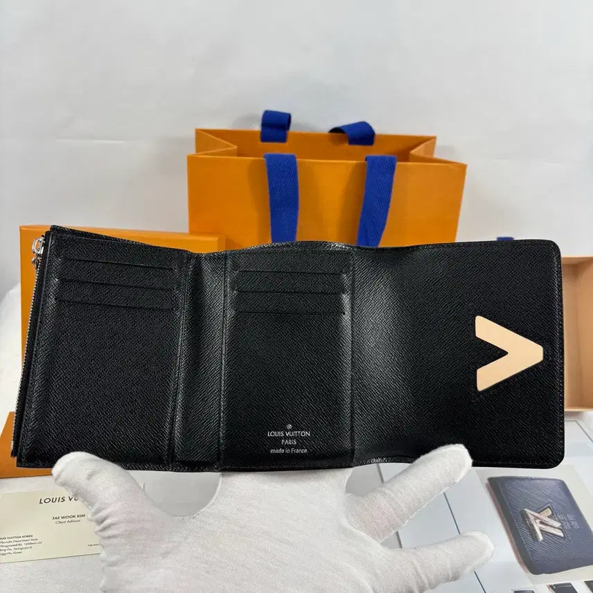 [BUNJANG] Louis Vuitton Twist Epi Wallet M63322 / (새상품급,감정서)루이비통 트위스트 에피 반지갑 월릿 M63322