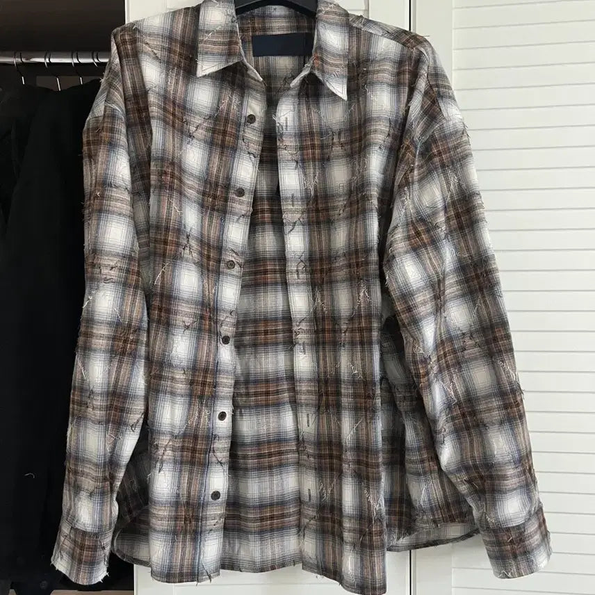 [SOLD OUT] [50]준지 26ss 아가일 베이지 셔츠