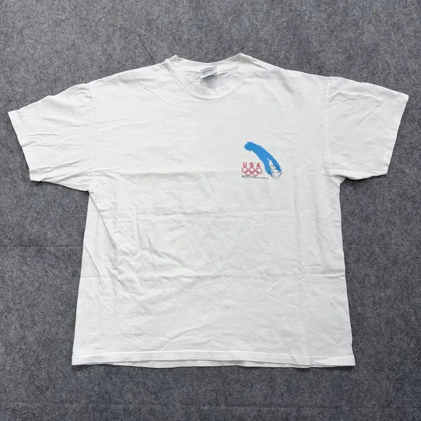 [BUNJANG] Hanes Warner Bros. Volleyball Vintage T-shirt / 90s Vintage Hanes Heavyweight Tshirt
