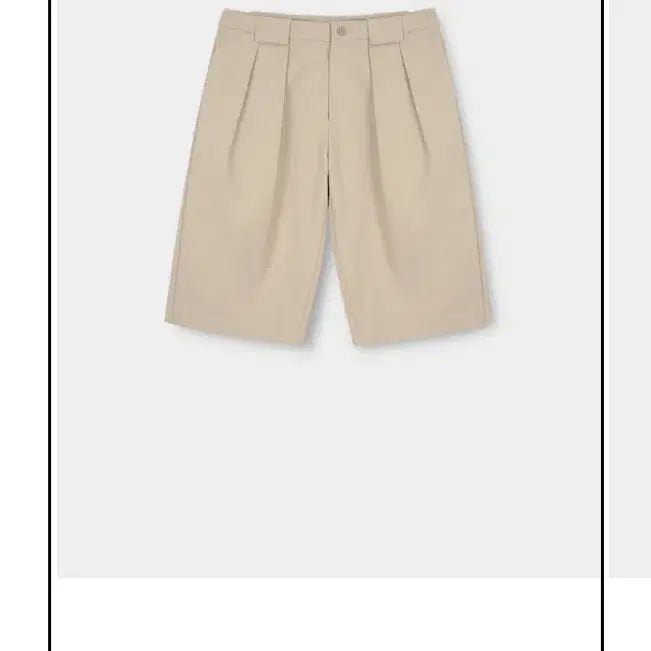 [BUNJANG] Sideservice Bermuda Shorts Pants Beige / 사이드서비스 버뮤다 쇼츠 팬츠 베이지 sideservice