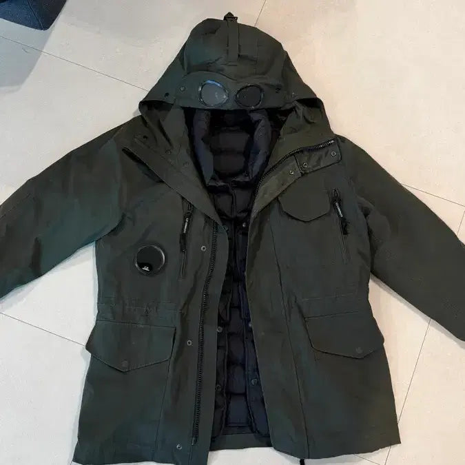[BUNJANG] C.P. Company Mille Miglia Goggle Jacket / C.P. Company 밀레밀리아 내피탈부착 고글 자켓