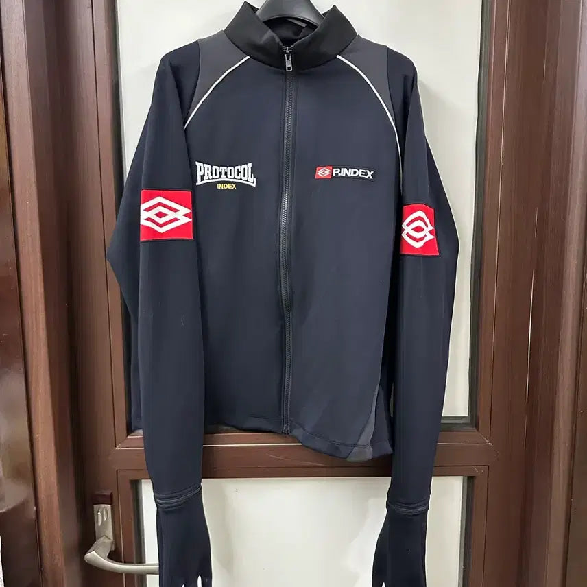 [BUNJANG] Protocol Index Long Sleeve Sports Top Black / 프로토콜 인덱스 롱슬리브 스포츠 탑 블랙