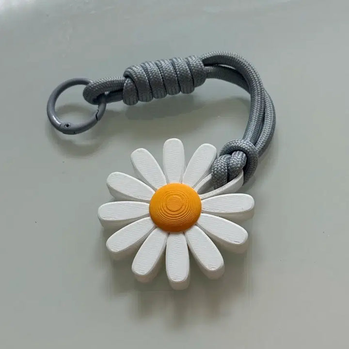 [BUNJANG] G-Dragon Daisy Flower Keyring Bag Charm / 지드래곤 데이지 꽃 키링 가방링