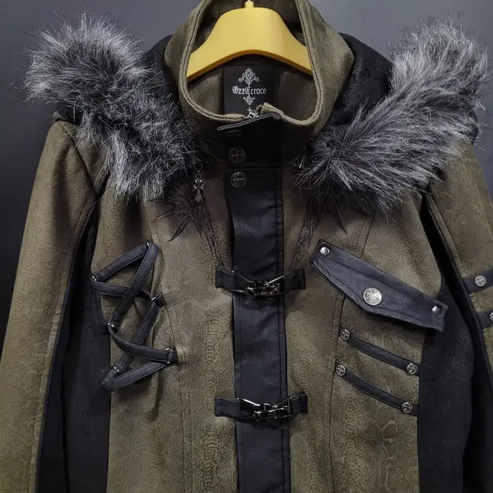[BUNJANG] Ozz Croce Ozzon Gothic Punk Archive Coat / 오즈크로스 오즈온 고딕 펑크 아카이브 코트
