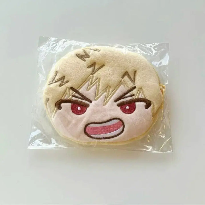 [BUNJANG] My Hero Academia Bakugo Katsuki Manju Coin Purse / 히로아카 바쿠고 카츠키 만쥬 후와후와 동전 지갑 미개봉
