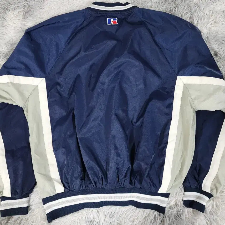 [BUNJANG] Russell Athletic Navy Windbreaker Jacket / Russell Athletic 바람막이 네이비 L 사이즈