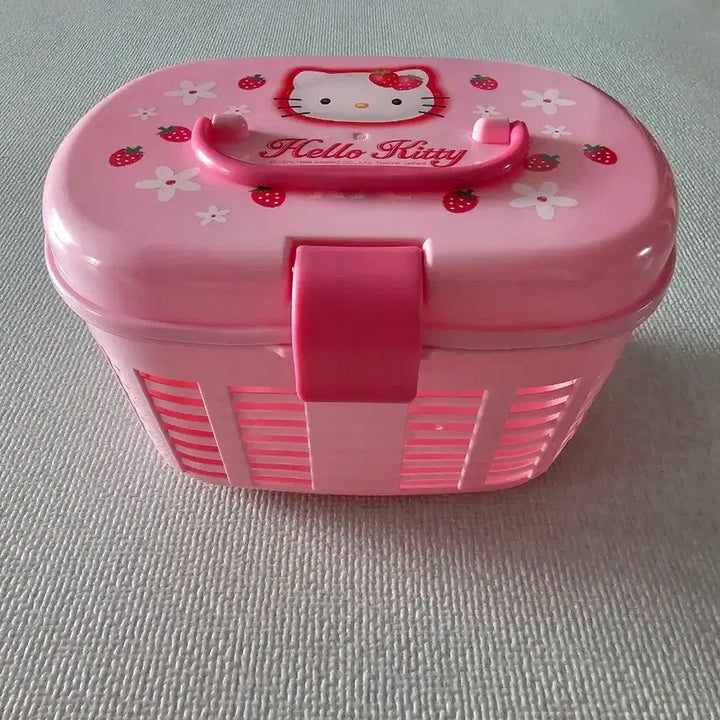[BUNJANG] Hello Kitty Vintage Storage Box / 키티고전보관함