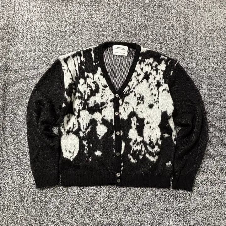 [BUNJANG] No.Manual Do Eun-ho Worn Hairy Cardigan / 빈티지9. 노매뉴얼 PPS 헤어리 가디건 플레이브 도은호 착용