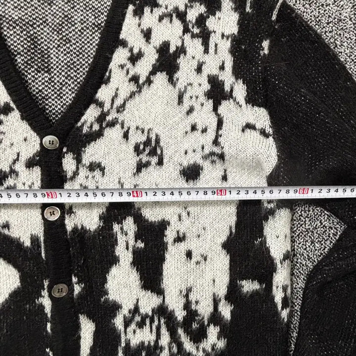 [BUNJANG] No.Manual Do Eun-ho Worn Hairy Cardigan / 빈티지9. 노매뉴얼 PPS 헤어리 가디건 플레이브 도은호 착용
