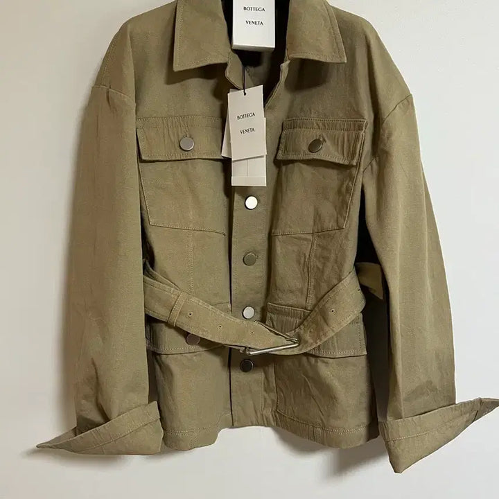 [BUNJANG] Bottega Veneta Linen Trench Jacket / 보테가베네타 (새상품 ,린넨 트렌치 자켓)