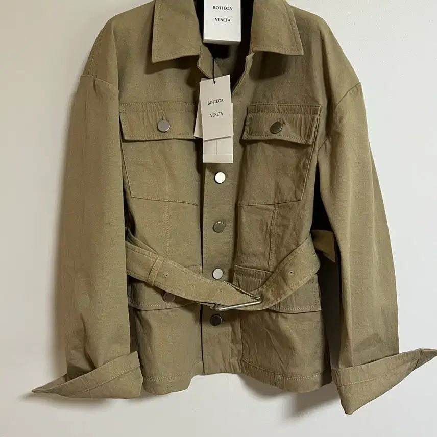 [BUNJANG] Bottega Veneta Linen Trench Jacket / 보테가베네타 (새상품 ,린넨 트렌치 자켓)